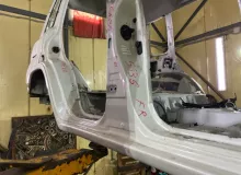 Порог кузова MITSUBISHI PAJERO IO 2000/Цвет W75D MR414628 H76W 4G93T, правый