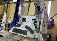 Крыло заднее MITSUBISHI PAJERO IO 2000/Цвет W75D MR414624 H76W 4G93T, заднее правое