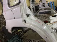 Крыло заднее MITSUBISHI PAJERO IO 2000/Цвет W75D MR414624 H76W 4G93T, заднее правое