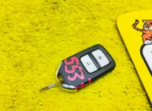 Ключ зажигания HONDA FIT 2014/Цвет NH624P 72147T5CJ01 GP5 LEB, передний