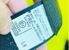 Ремень безопасности ПАРА ПЕРЕД TOYOTA VOXY ЛЕВЫЙ|ПРАВЫЙ|2014 7321028850B0 ZWR80G 2ZRFXE, передний