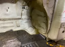 Лонжерон MITSUBISHI PAJERO IO 2000/Цвет W75D MR516567 H76W 4G93T, передний левый