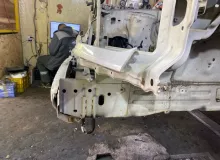 Лонжерон MITSUBISHI PAJERO IO 2000/Цвет W75D MR516567 H76W 4G93T, передний левый