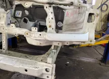 Лонжерон MITSUBISHI PAJERO IO 2000/Цвет W75D MR516567 H76W 4G93T, передний левый