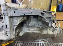 Лонжерон MITSUBISHI PAJERO IO 2000/Цвет W75D MR516568 H76W 4G93T, передний правый