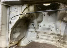 Лонжерон MITSUBISHI PAJERO IO 2000/Цвет W75D MR516568 H76W 4G93T, передний правый