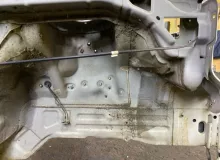 Лонжерон MITSUBISHI PAJERO IO 2000/Цвет W75D MR516568 H76W 4G93T, передний правый