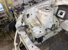 Лонжерон MITSUBISHI PAJERO IO 2000/Цвет W75D MR516568 H76W 4G93T, передний правый