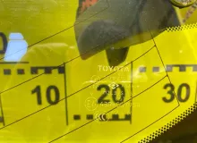 Стекло собачника TOYOTA LAND CRUISER PRADO 2004/Цвет 1D4 6272060801 VZJ121W 5VZFE, заднее левое