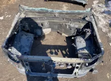 Лонжерон TOYOTA LAND CRUISER PRADO 2005/Цвет 202 537026A130 VZJ120W 5VZFE, передний левый