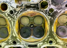 Головка блока цилиндров TOYOTA LAND CRUISER PRADO 2005/Цвет 070 1110169136 VZJ120G 5VZFE, передняя правая
