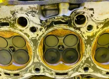 Головка блока цилиндров TOYOTA LAND CRUISER PRADO 2002/Цвет 070 1110169136 VZJ120W 5VZFE, передняя левая