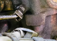 Двигатель TOYOTA LAND CRUISER 1992/Цвет 26P 1900017120 HZJ77HV 1HZ