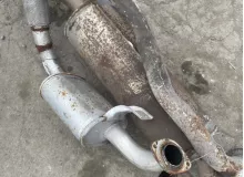 Глушитель TOYOTA LAND CRUISER 1991/Цвет 183 1740317040 HDJ81V 1HDT, задний