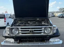 Глушитель TOYOTA LAND CRUISER 1992/Цвет 26P 1740517080 HZJ77HV 1HZ, задний