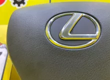 Подушка безопасности водителя LEXUS RX450H С ЗАРЯДОМ|2010 4513048230 GYL15W 2GRFXE, передняя