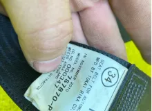 Ремень безопасности ПАРА ПЕРЕД LEXUS CT200H ЛЕВЫЙ|ПРАВЫЙ|2010 7322076070B0 ZWA10 2ZRFXE, передний