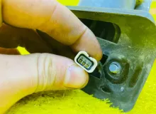 Уши TOYOTA LAND CRUISER 1992/Цвет 26P 8791060290 HZJ77HV 1HZ, передние правые
