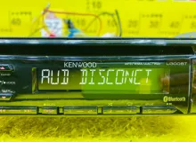 Магнитофон ISUZU BIGHORN KENWOOD U300BT|1999 U300BT UBS73GW 4JX1, передний