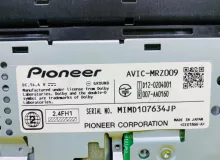 Магнитофон HONDA FIT Pioneer Carrozzeria AVIC-MRZ009|2012 AVICMRZ009 GP5 LEB, передний