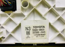 Блок управления климат-контролем TOYOTA HARRIER 2014/Цвет 220 5590048630 AVU65W 2ARFXE, передний
