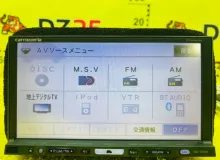 Магнитофон MITSUBISHI RVR PIONEER CARROZZERIA AVIC-HRZ900|2010 AVICHRZ900 GA3W 4B10, передний