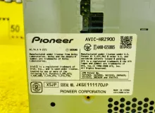 Магнитофон MITSUBISHI RVR PIONEER CARROZZERIA AVIC-HRZ900|2010 AVICHRZ900 GA3W 4B10, передний