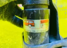 Поддомкратник/ домкрат TOYOTA LAND CRUISER 1993/Цвет 6M1 0911060100 FZJ80G 1FZFE, задний