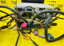 Магнитофон TOYOTA LAND CRUISER PRADO 1994/Цвет 24V AVICVH9990 KZJ78W 1KZTE, передний