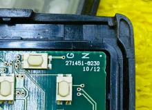 Ключ зажигания TOYOTA ISIS 2012/Цвет 070 8990428440 ZGM15W 2ZRFAE, передний
