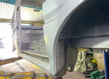 Порог кузова NISSAN VANETTE 2010/Цвет 22V 96111HC066 SKP2MN L8, задний левый