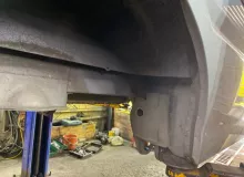 Порог кузова NISSAN VANETTE 2010/Цвет 22V 96110HA00A SKP2MN L8, задний правый