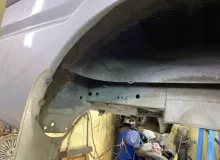 Крыло заднее NISSAN VANETTE 2010/Цвет 22V 77420HC051 SKP2MN L8, заднее правое