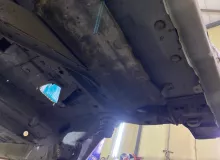 Тазик железный MITSUBISHI PAJERO IO 2000/Цвет W75D MR414523 H76W 4G93T, задний
