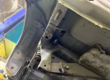 Тазик железный MITSUBISHI PAJERO IO 2000/Цвет W75D MR414523 H76W 4G93T, задний