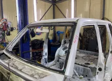 Крыша MITSUBISHI PAJERO IO 2000/Цвет W75D MR439431 H76W 4G93T, передняя