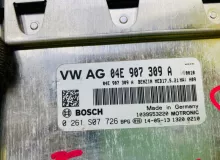 Блок управления двс AUDI A3 2014/Цвет LX7W 04E907309A 8VCXS CXSA, передний