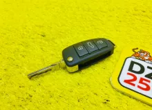 Ключ зажигания AUDI A3 2014/Цвет LX7W 8V0837220F 8VCXS CXSA, передний