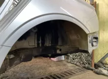 Крыло заднее AUDI A3 2014/Цвет LX7W 8V5809837 8VCXS CXSA, заднее левое