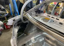 Крыло заднее AUDI A3 2014/Цвет LX7W 8V5809837 8VCXS CXSA, заднее левое