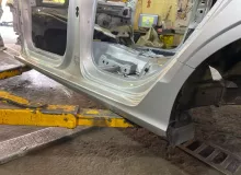 Порог кузова AUDI A3 2014/Цвет LX7W 8V5809839 8VCXS CXSA, передний левый