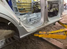 Порог кузова AUDI A3 2014/Цвет LX7W 8V5809840 8VCXS CXSA, передний правый