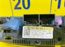 Блок управления климат-контролем AUDI A3 2014/Цвет LX7W 8V0820043C 8VCXS CXSA, передний
