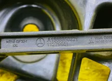 Крепление бампера Mercedes-Benz GLA-CLASS 2014/650U A1568850165 WDC156/X156/156.942 M270E16/270.910/270910, заднее левое