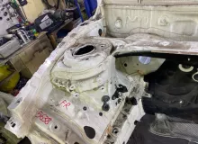 Лонжерон Mercedes-Benz GLA-CLASS 2014/650U A2466200861 WDC156/X156/156.942 M270E16|270910|270.910, передний правый