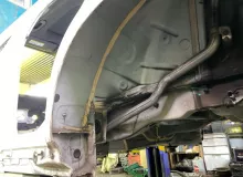 Крыло заднее Mercedes-Benz GLA-CLASS 2014/650U A1566302300 WDC156/X156/156.942 M270E16|270910|270.910, заднее левое