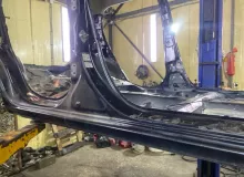 Порог кузова DAIHATSU BOON 2016/Цвет X07 61411B1151 M710S 1KRFE, передний правый