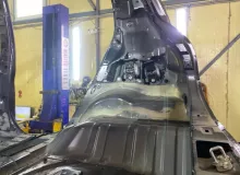 Крыло заднее DAIHATSU BOON 2016/Цвет X07 61611B1121 M710S 1KRFE, заднее правое