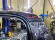 Крыша DAIHATSU BOON 2016/Цвет X07 63111B1070 M710S 1KRFE, передняя