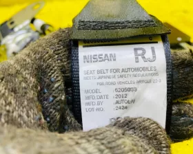 Ремень безопасности ПАРА ПЕРЕД NISSAN